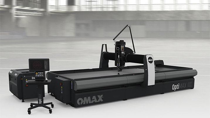 OMAX, EMPRESA DA HYPERTHERM, LANÇA AVANÇADO JATO DE ÁGUA PARA CORTE INDUSTRIAL